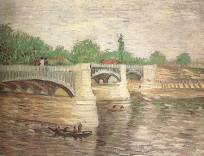 Vincent Van Gogh The Seine with the Pont de la Grande Jatte (nn04) China oil painting art